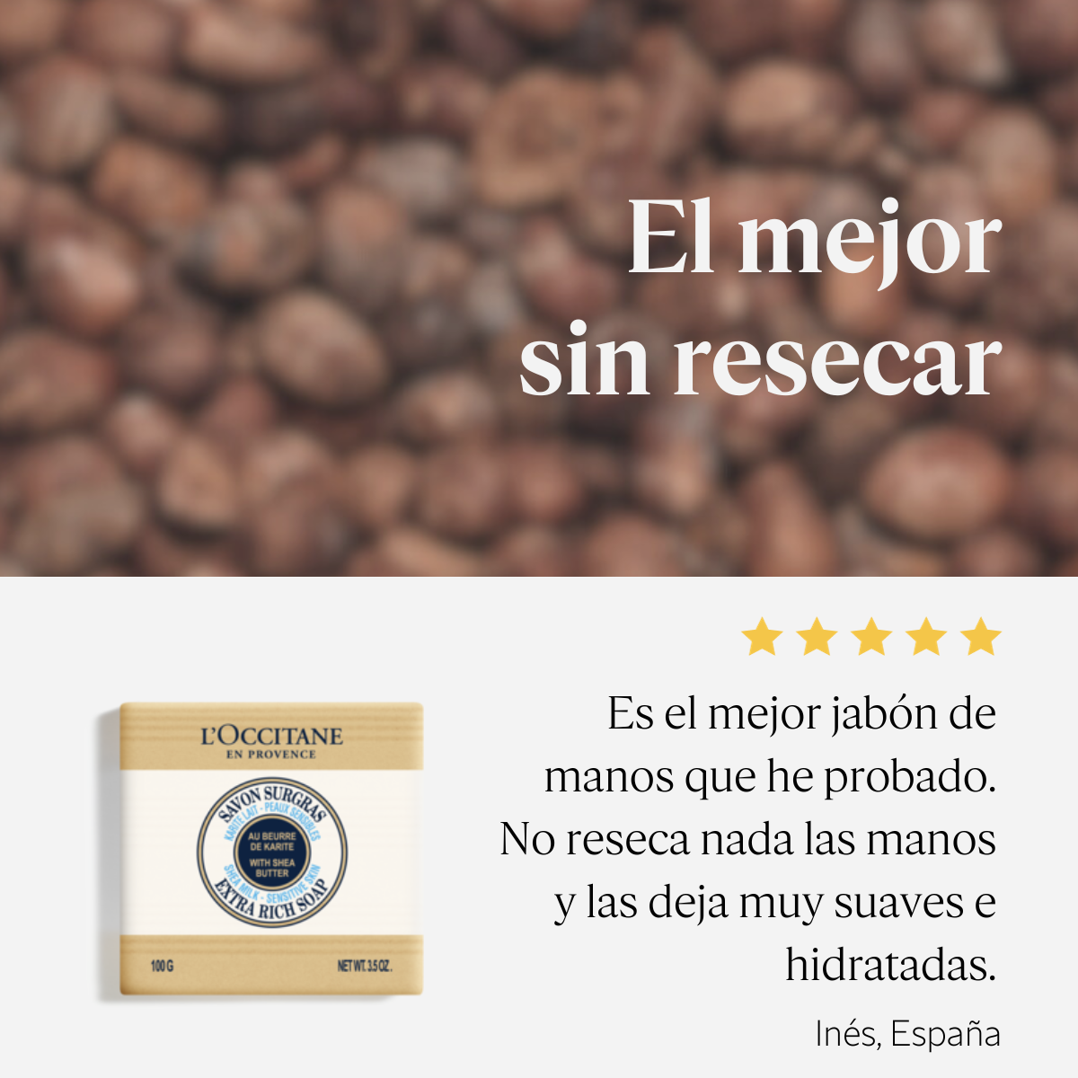 Jabón Extra Suave Karité Leche