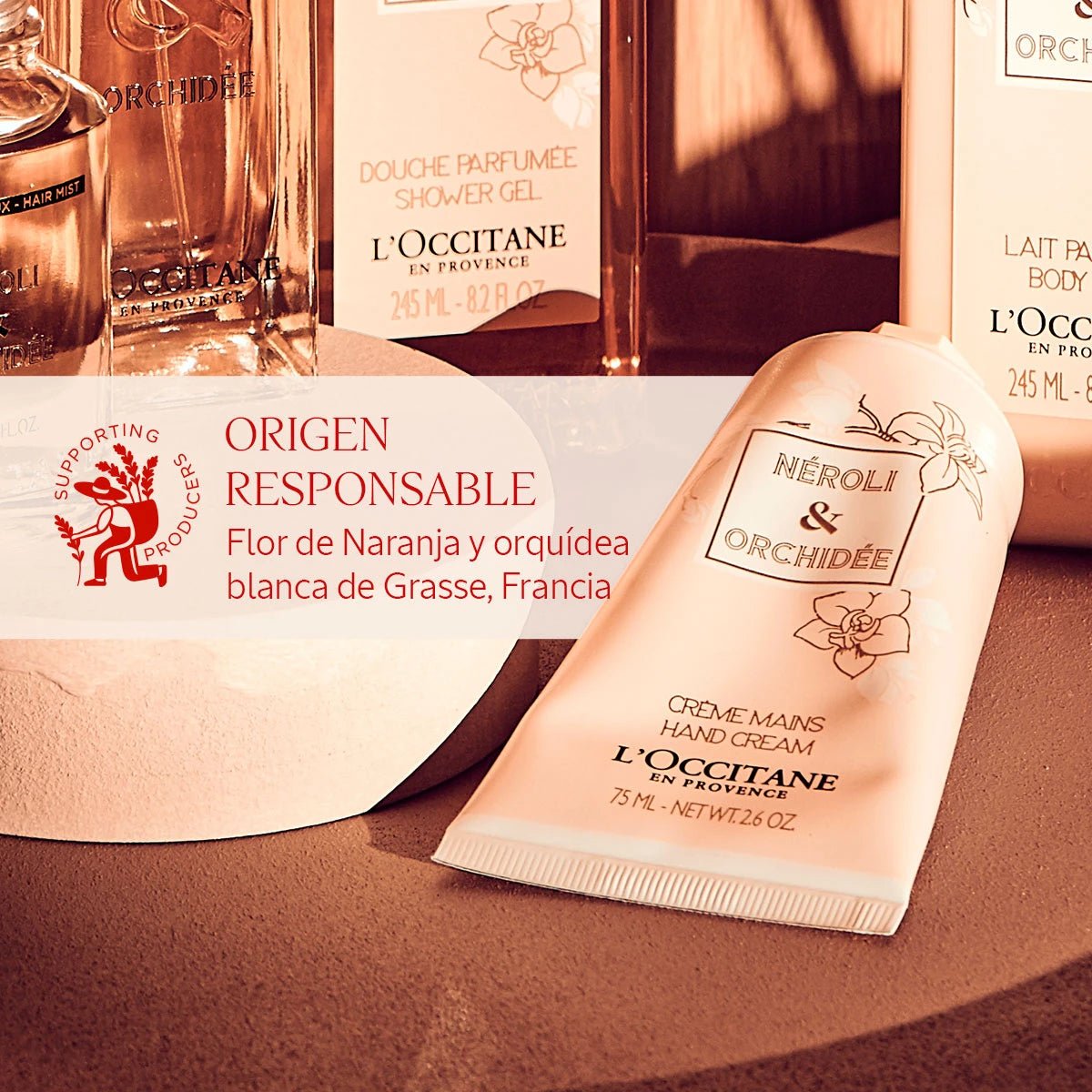 Crema De Manos Néroli & Orchidée