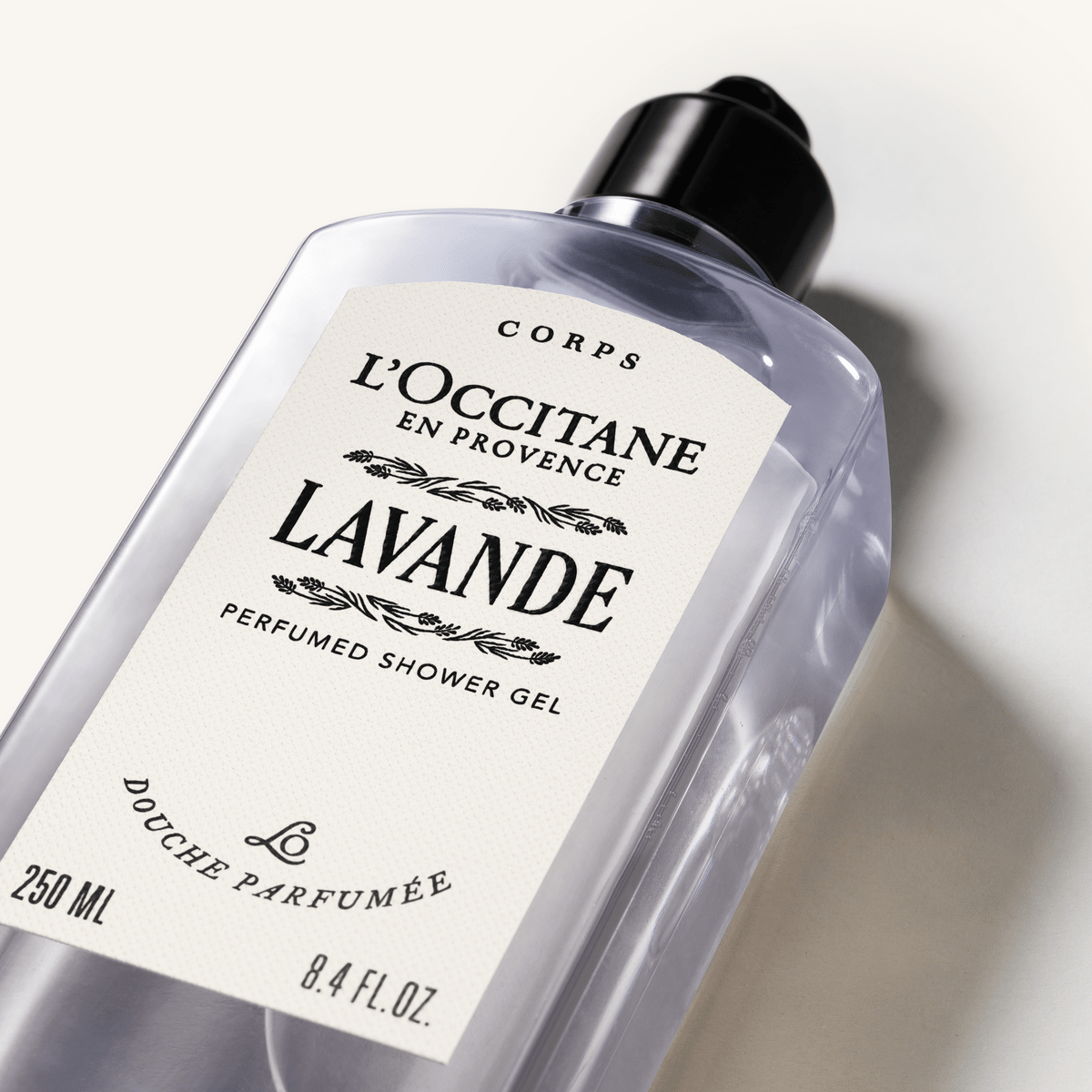 Lavande perfumed shower gel