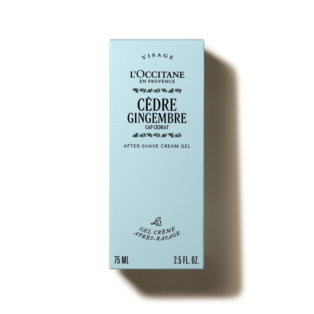 Cèdre Gingembre after-shave cream gel
