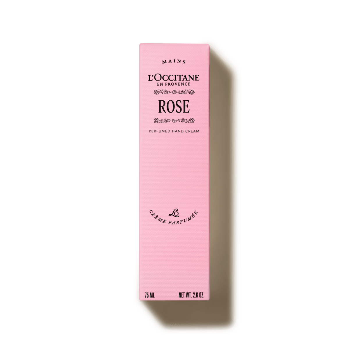 Rose perfumed hand cream