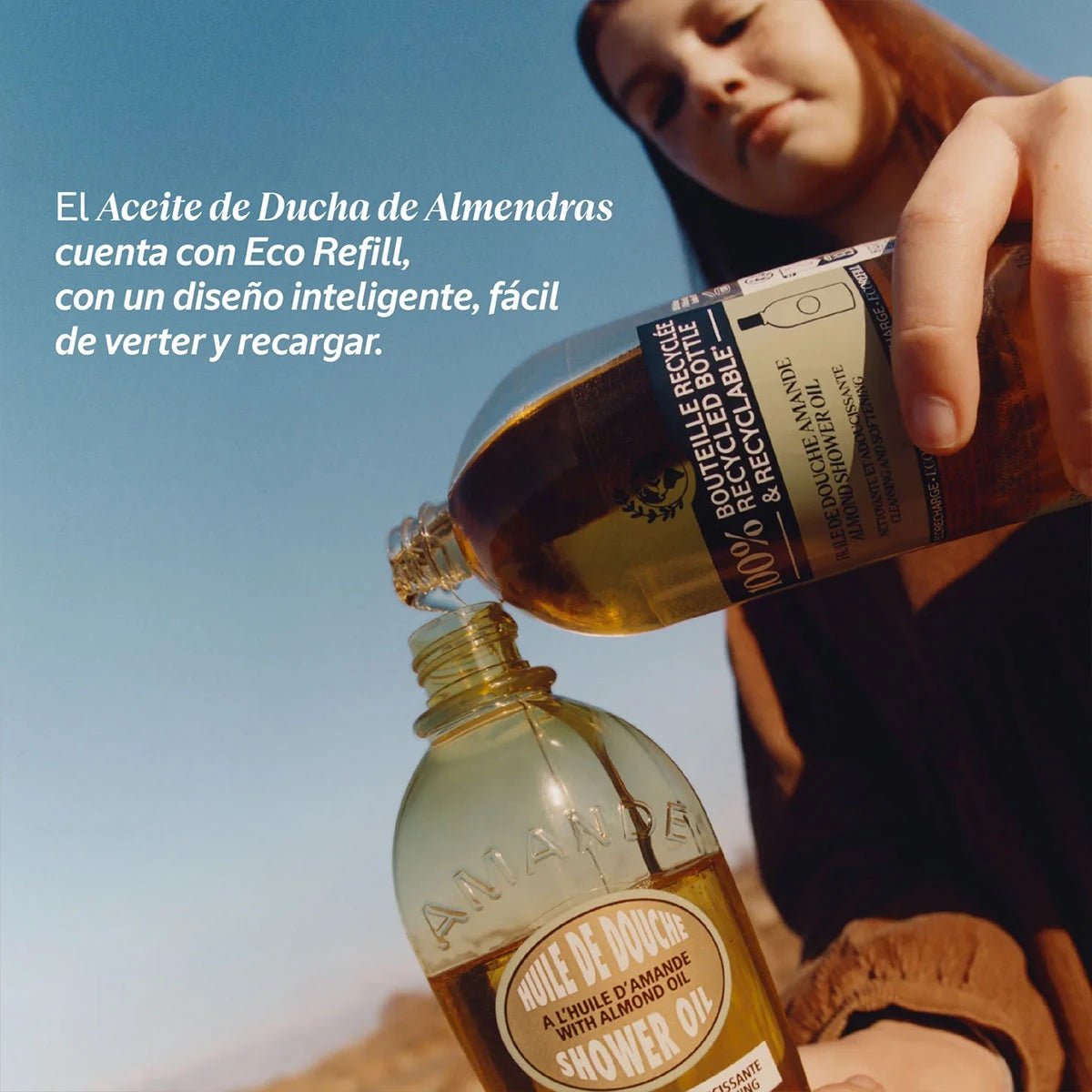 Aceite de Ducha de Almendra - Eco Recarga