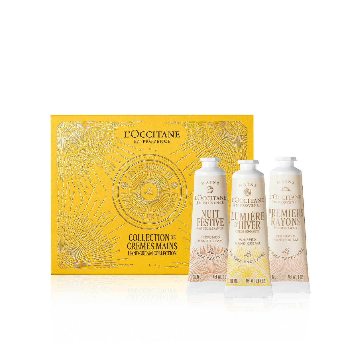 Trilogie Mains Festives Noël 2025 | Set de cremas de manos edición Navidad