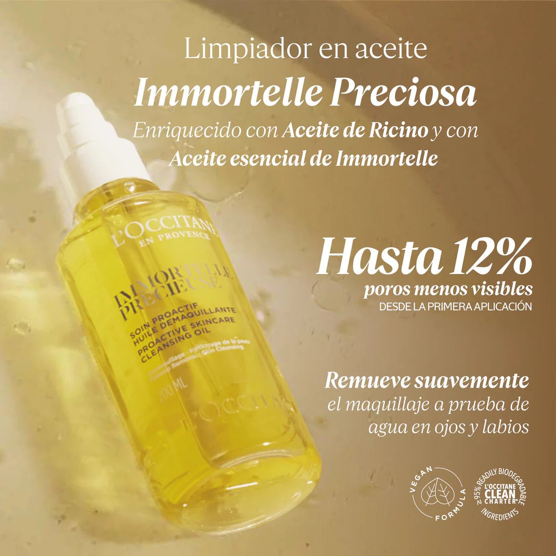 Aceite Desmaquillante Preciosa Siempreviva