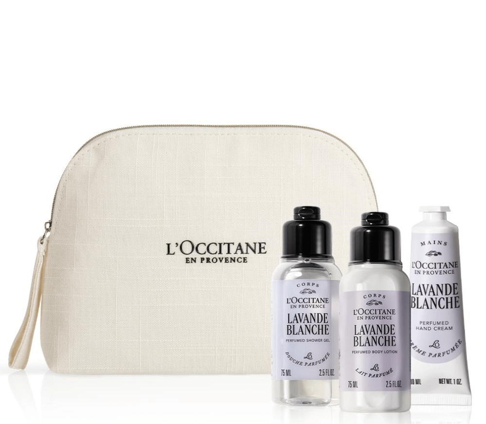 Coffret Voyage Corporal Lavande Blanche