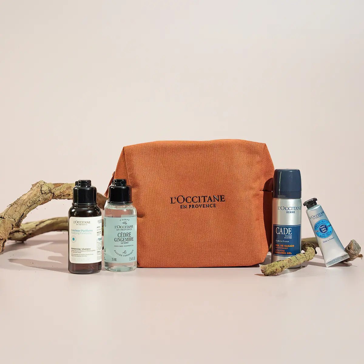 Trousse Voyage Cèdre Gingembre