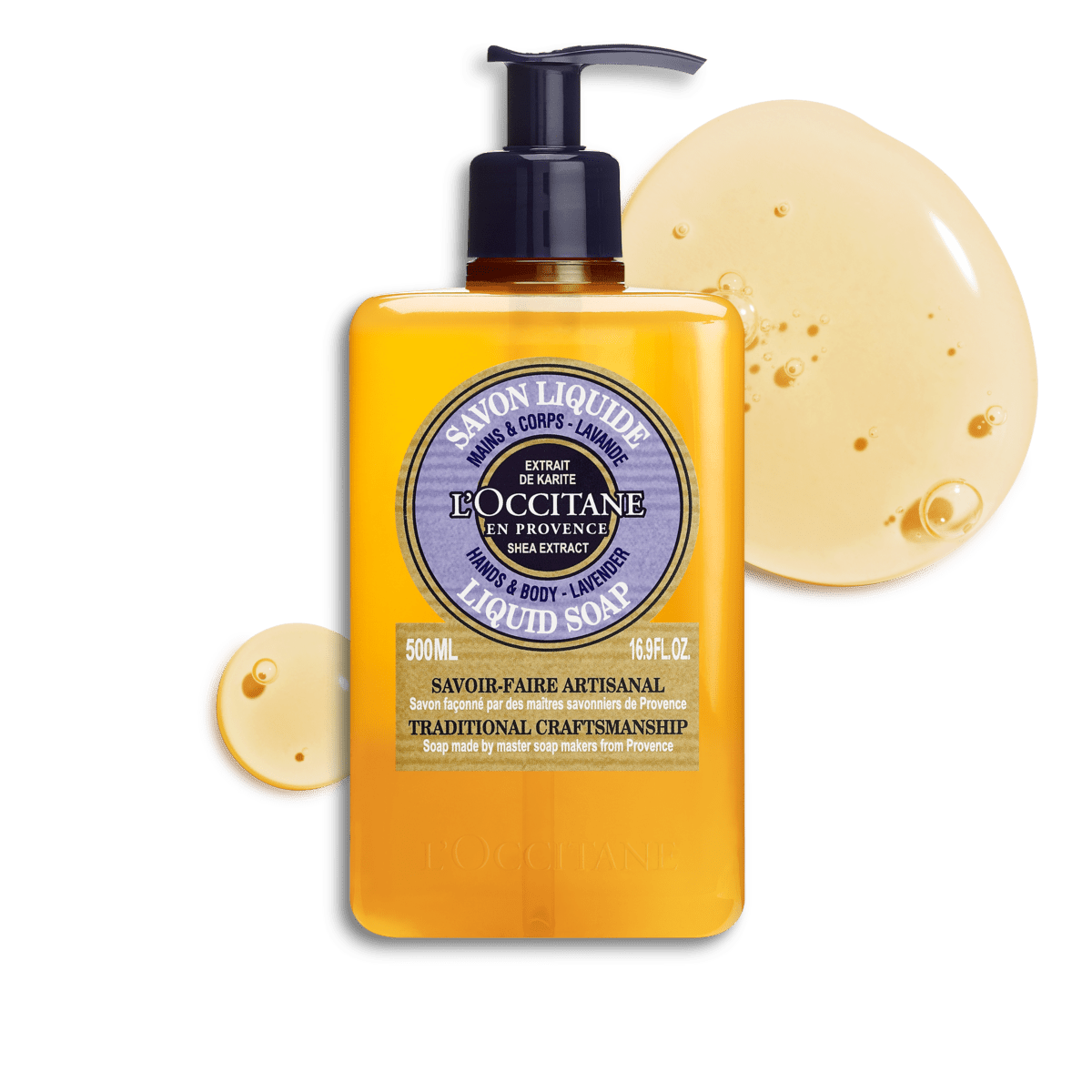 Jabón Líquido Manos y Cuerpo Karité Lavanda