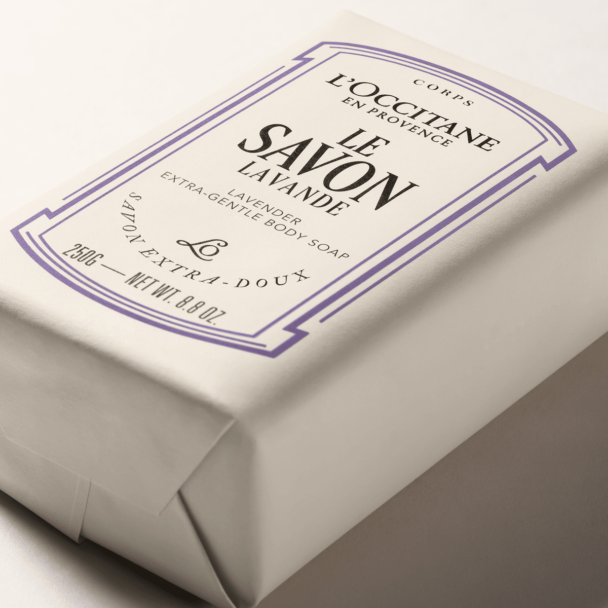 Jabón Sólido Extra Suave Karité Lavanda 250g