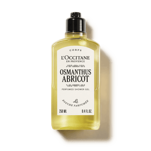 Osmanthus Abricot perfumed shower gel