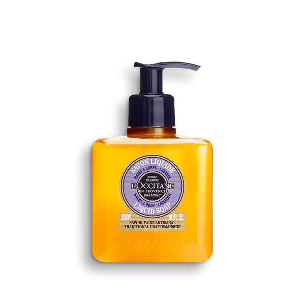 Jabón Líquido De Manos & Cuerpo Karité Lavanda