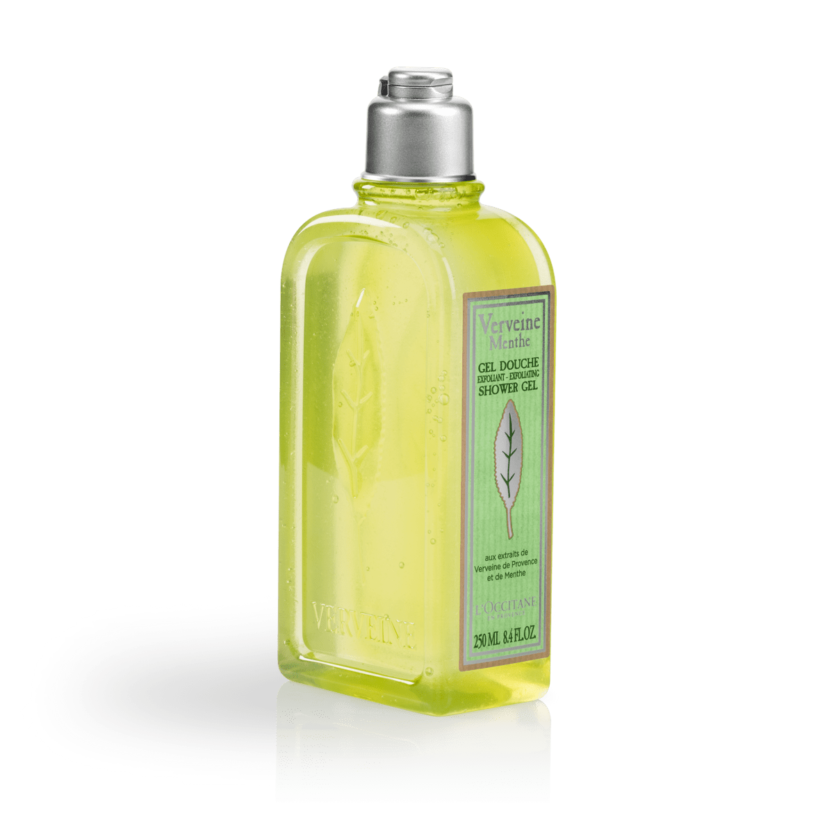 Gel de Ducha Exfoliante de Verbena Menta