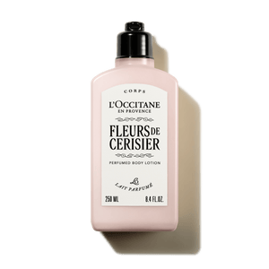 Fleurs de Cerisier perfumed body lotion