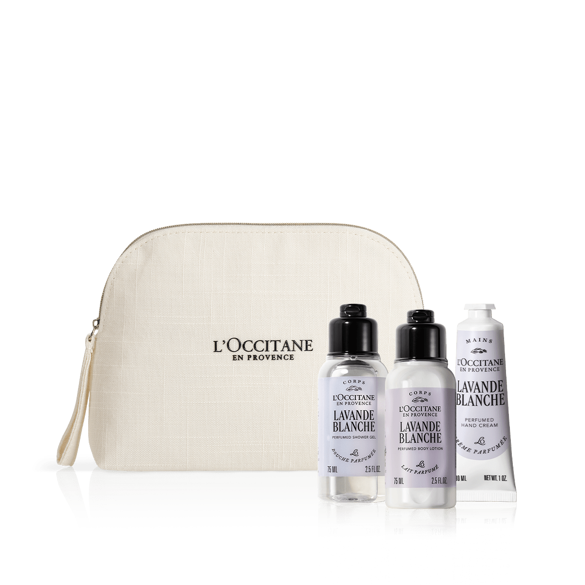 Coffret Voyage Corporal Lavande Blanche