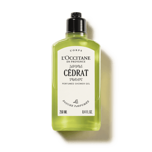 Cédrat perfumed shower gel