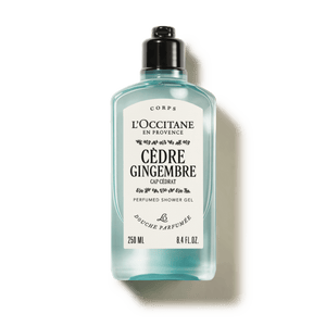 Cèdre Gingembre perfumed shower gel