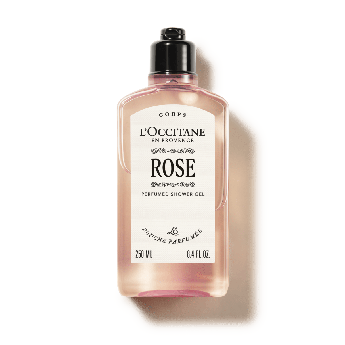 Rose perfumed shower gel