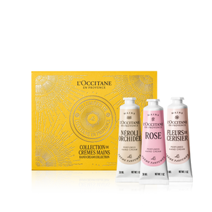 Trilogie Mains Fleuries Noël 2025 | Set de cremas de manos florales