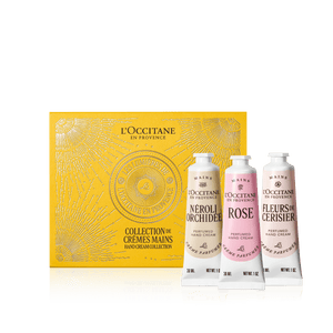 Trilogie Mains Fleuries Noël 2025 | Set de cremas de manos florales