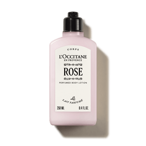 Rose perfumed body lotion