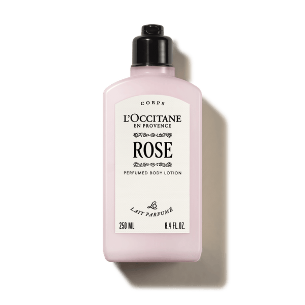Rose perfumed body lotion