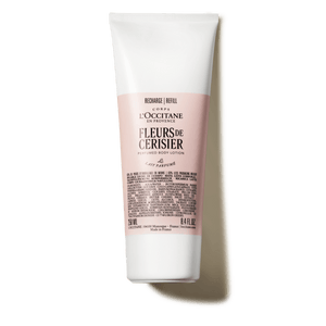 Fleurs de Cerisier perfumed body lotion refill