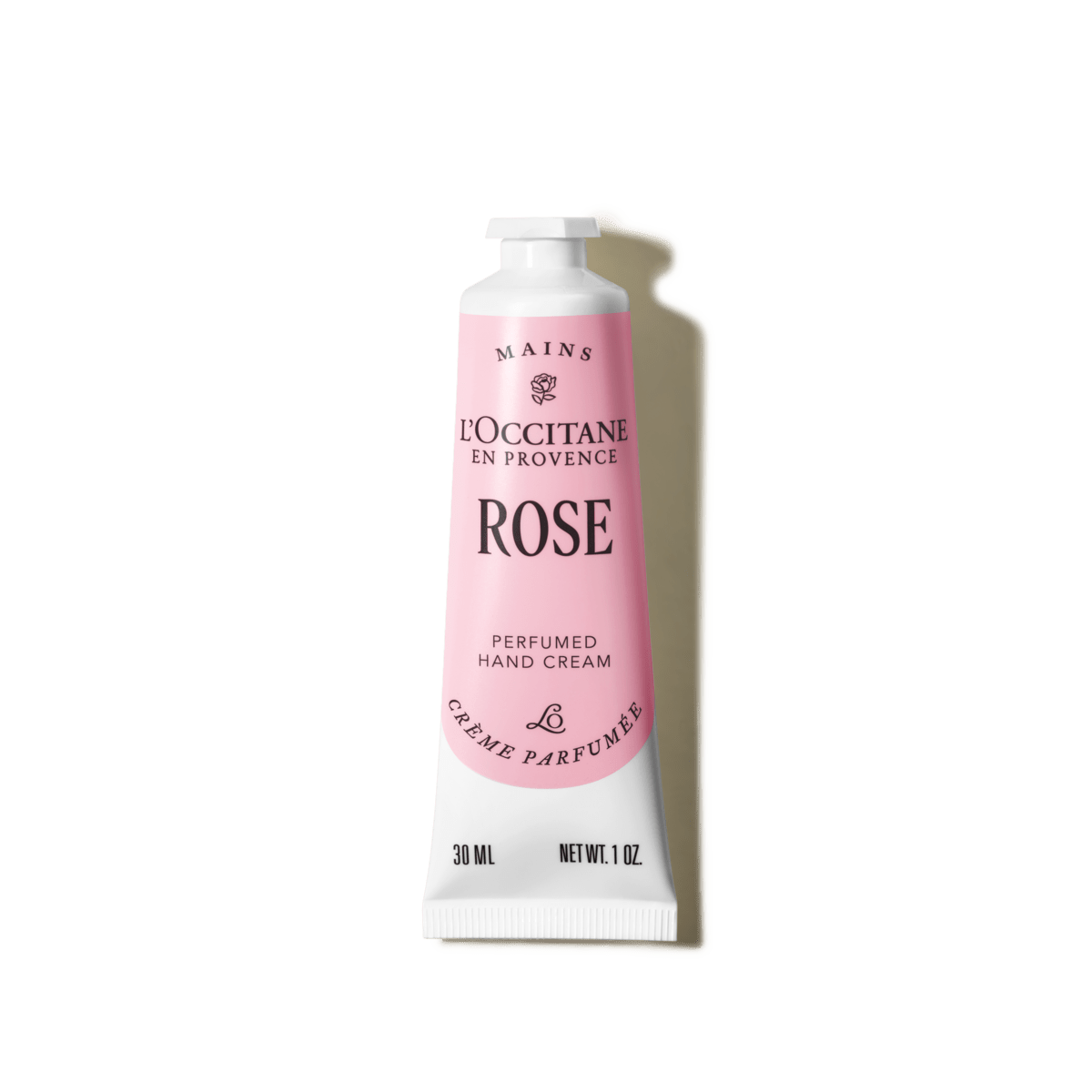 Rose perfumed hand cream