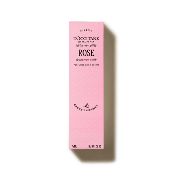 Rose perfumed hand cream