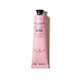 Rose perfumed hand cream
