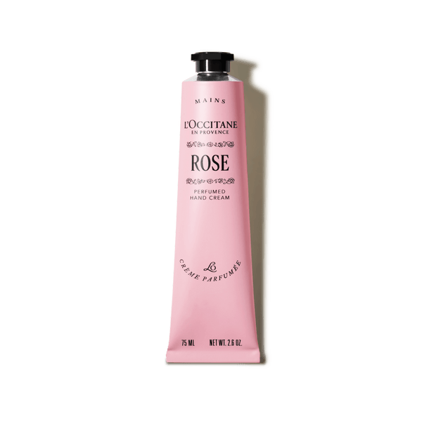 Rose perfumed hand cream