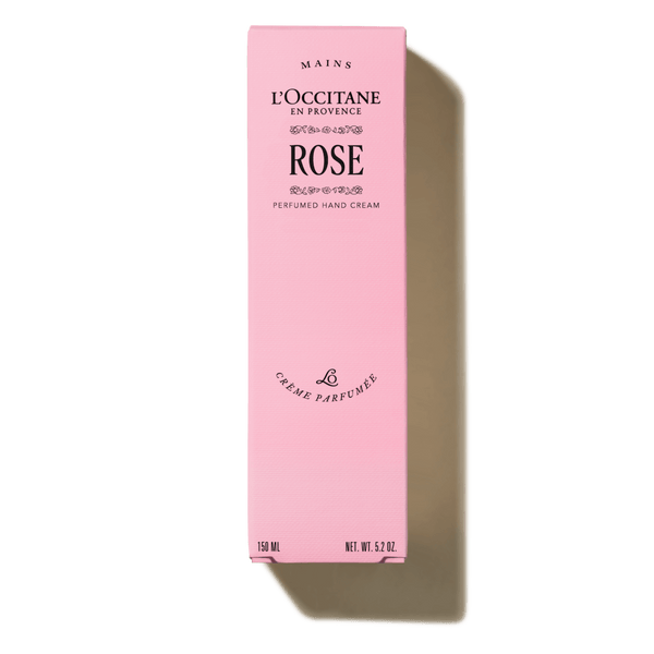 Rose perfumed hand cream