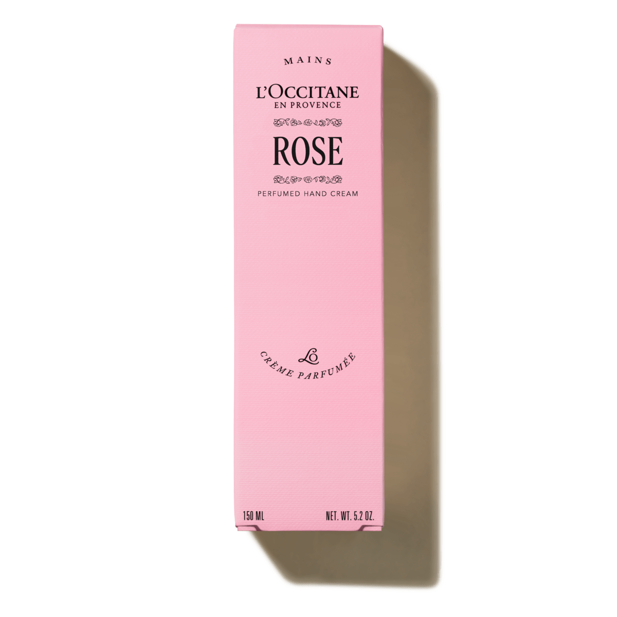 Rose perfumed hand cream