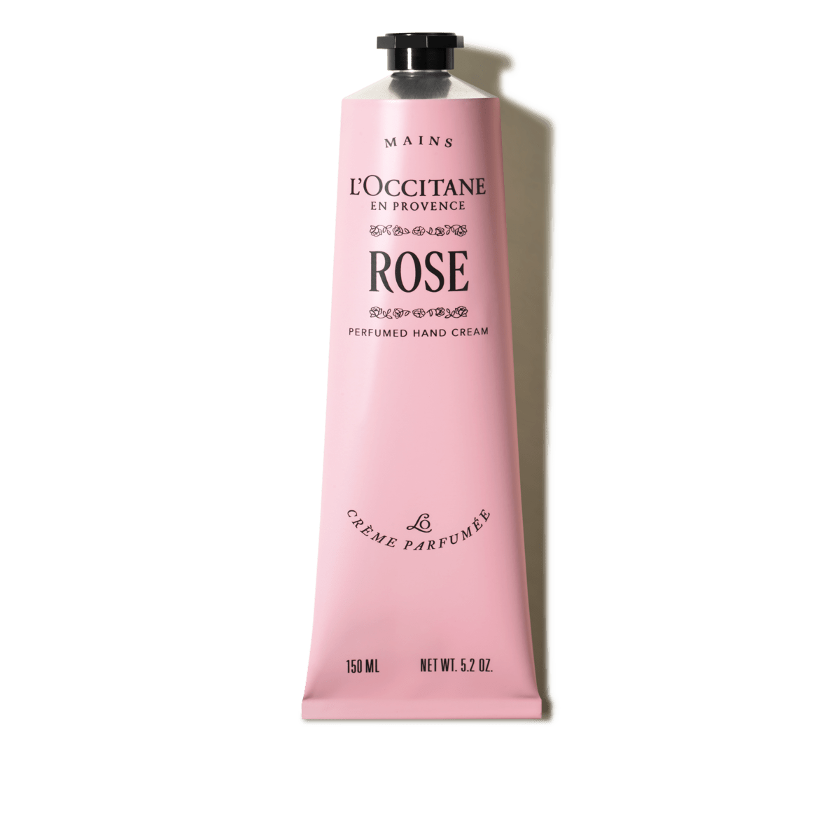 Rose perfumed hand cream