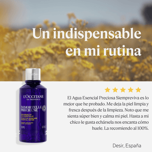 Agua Esencial Preciosa Siempreviva