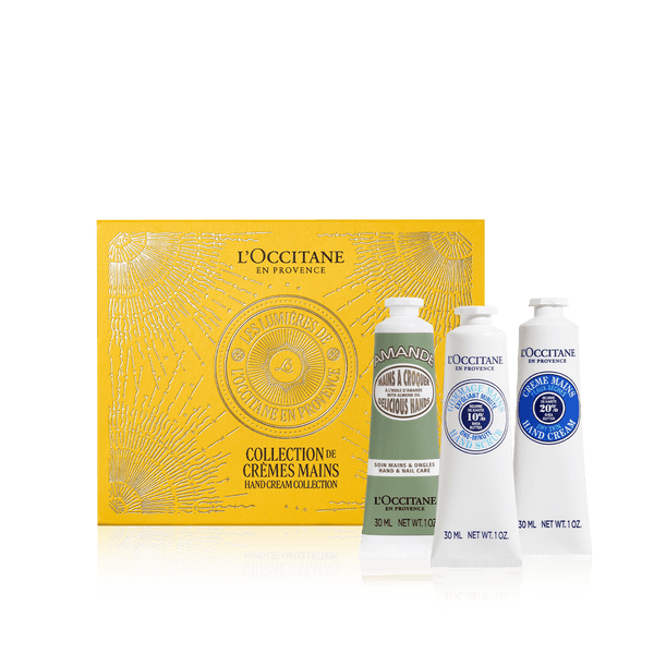 Trilogie Soin Mains Noël 2025 | Set cuidado de manos Karité y Almendra