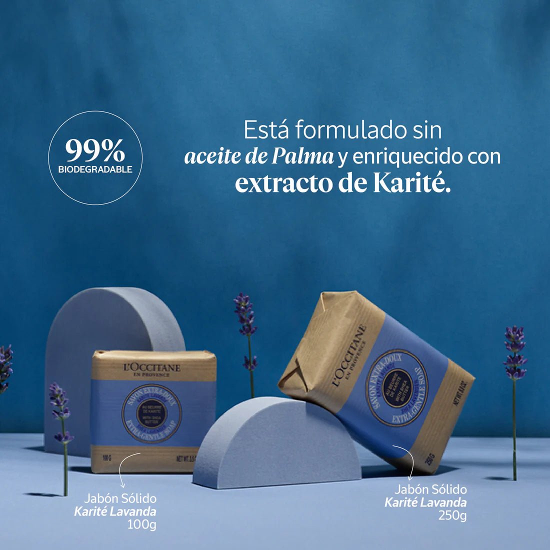 Jabón Extra Suave Karité Lavanda