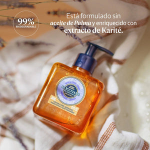Jabón Líquido de Manos Karité Lavanda