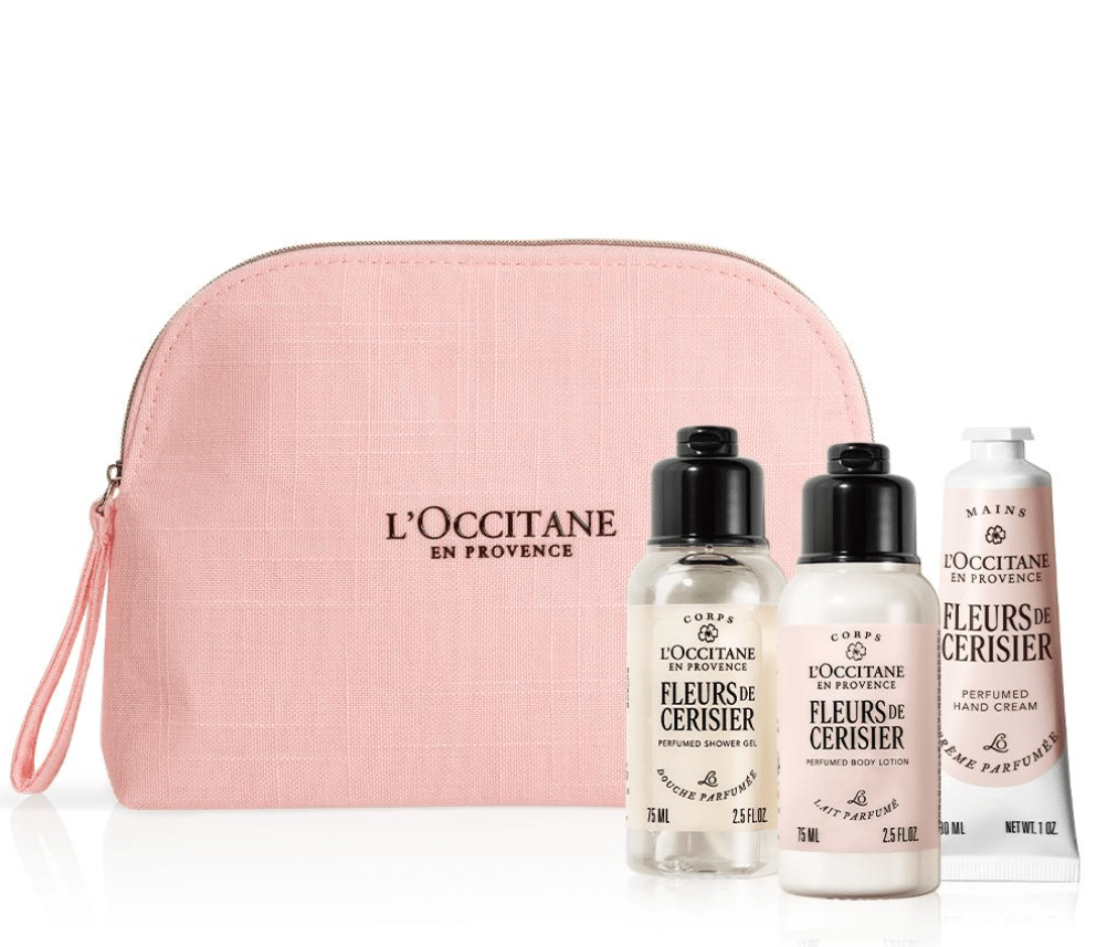Coffret Voyage Corporal Fleurs de Cerisier