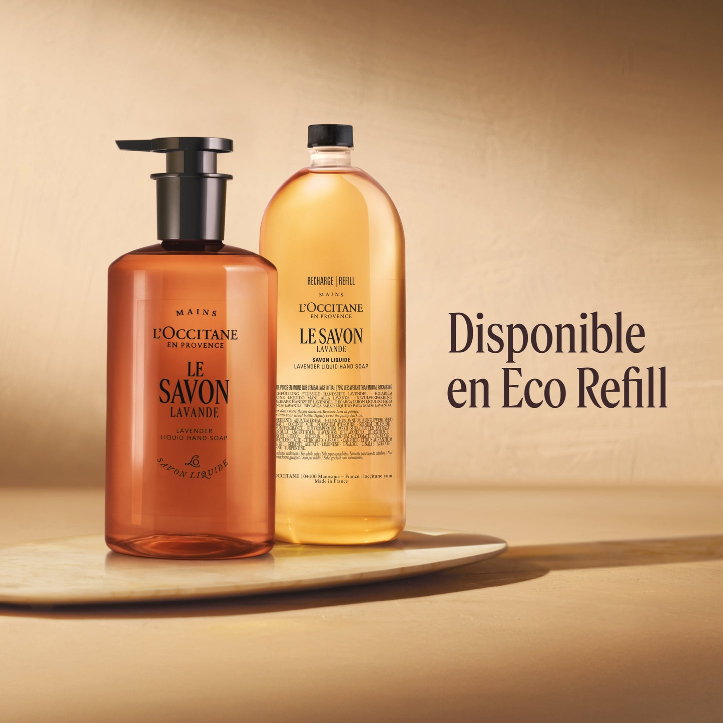 Eco Refill Jabón Líquido para Manos Karité Lavanda