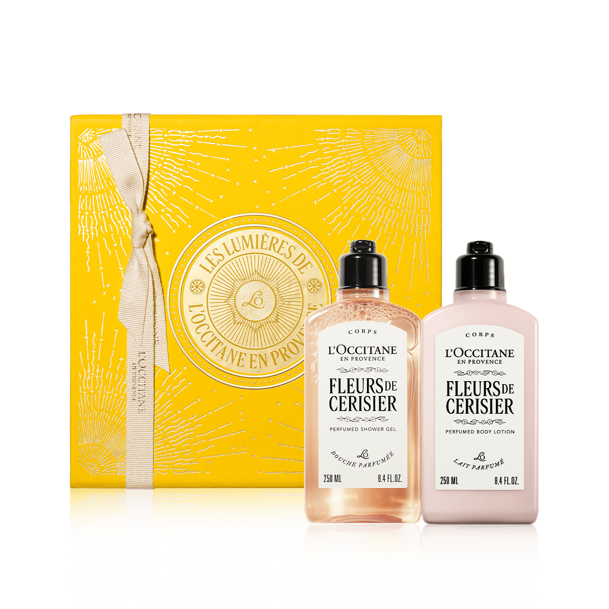 Ritual Cuerpo y Ducha Fleurs de Cerisier – Dúo Hidratante y Perfumado