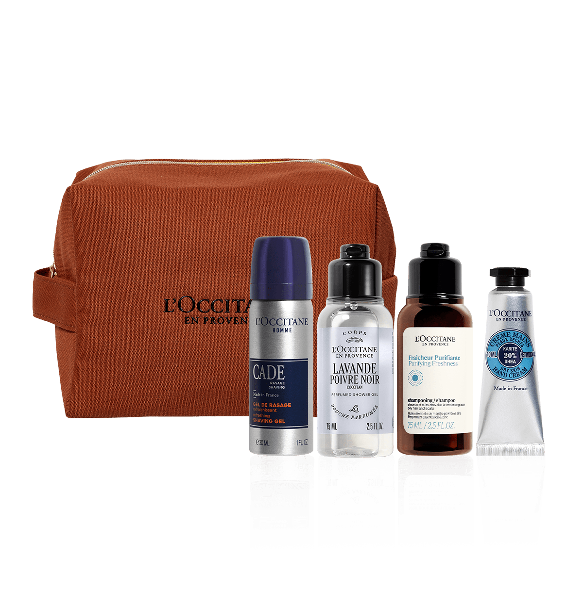 Les Essentiels Voyage Homme Lavanda pimienta negra