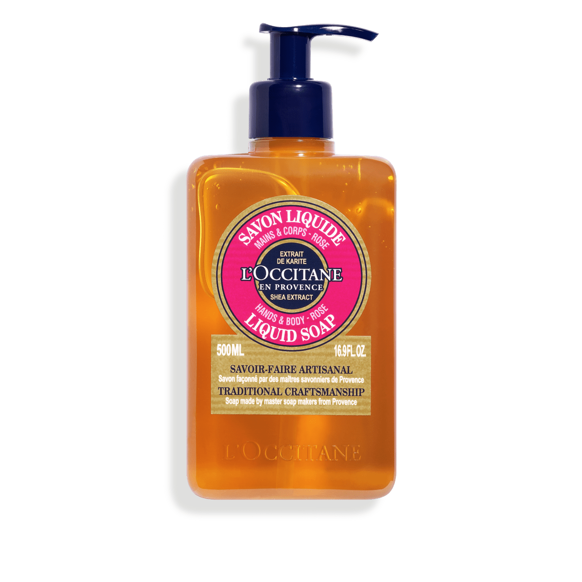 Jabón Líquido Manos & Cuerpo Karité Rosa